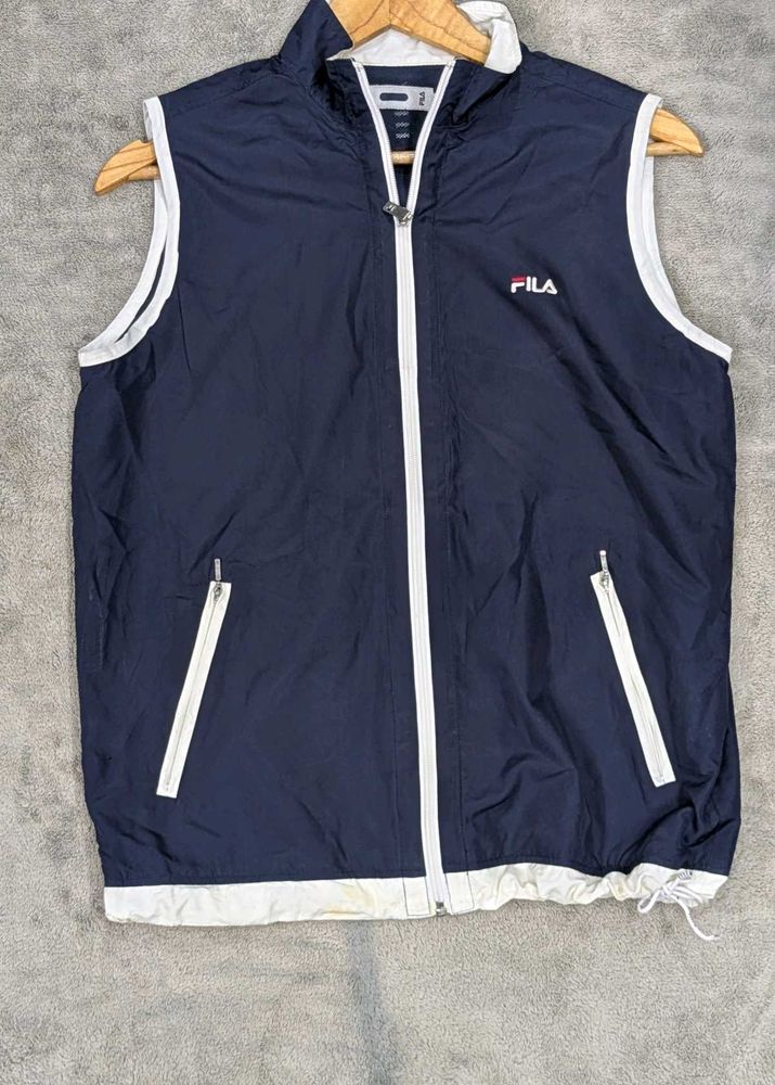 Fila Sleeveless Zip-Up Jacket