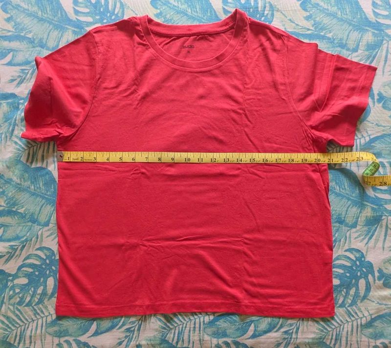 Zudio Red T-Shirt