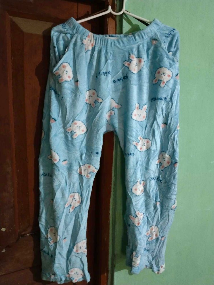 length 33half,Cute Bunny Pajama Pants