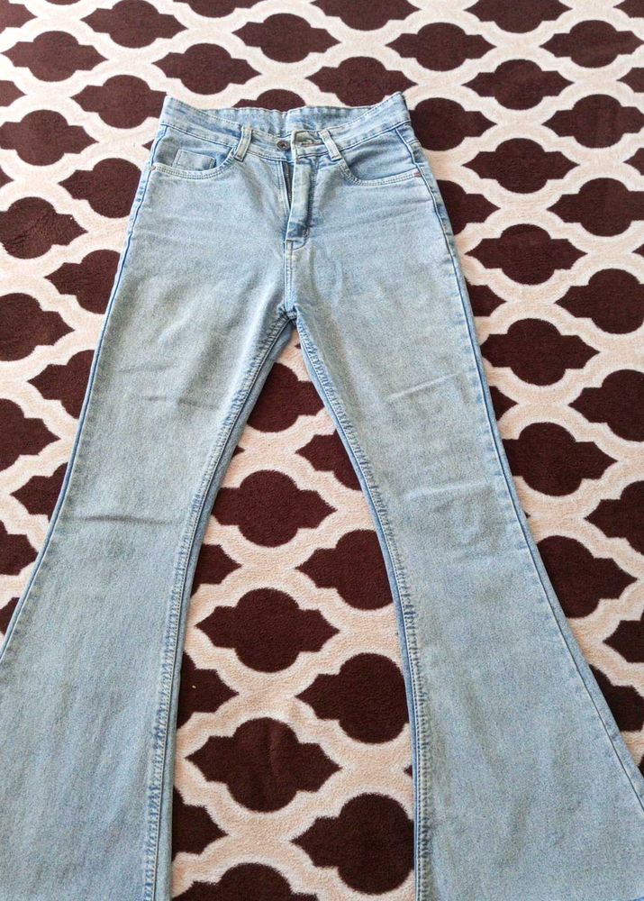 Light Wash Flare Jeans