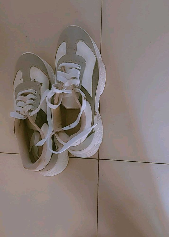 Stylish White Sneakers