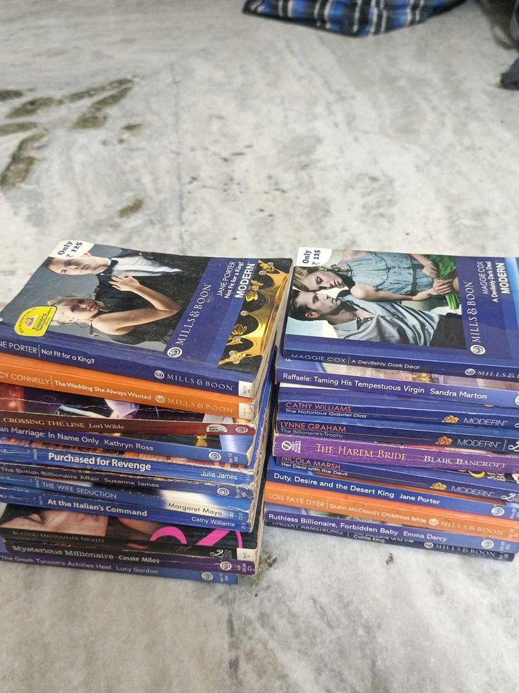 Mills &amp; Boon Romance Novels Collection any at 99/-