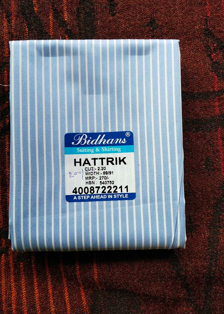 Bidhan's Striped Suiting &amp; Shirting Fabric