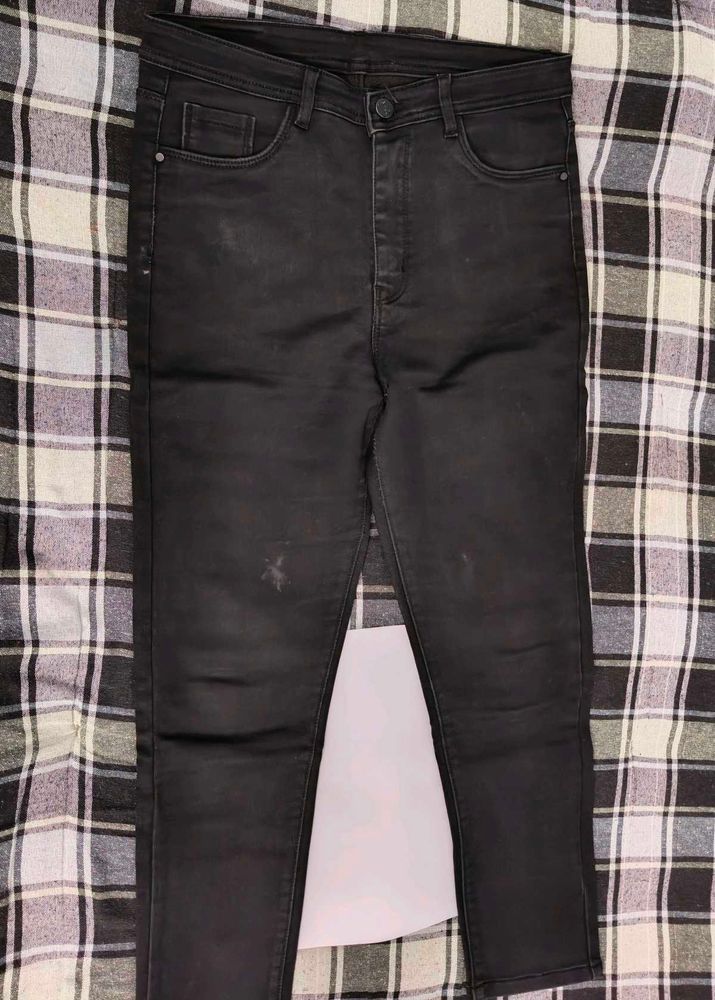 Stylish Black Slim Fit Jeans