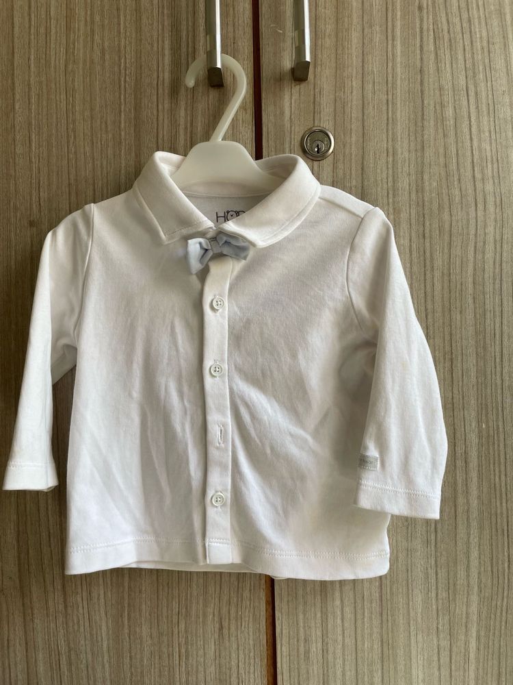 Adorable Baby Shirt with Bow Tie