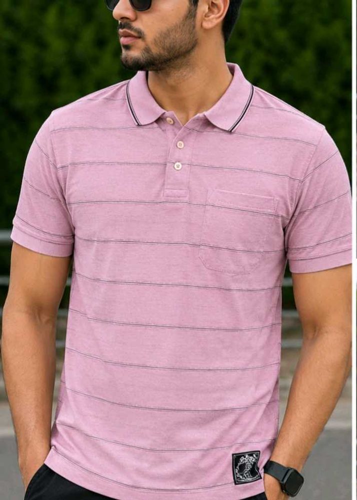 Striped Polo t shirt