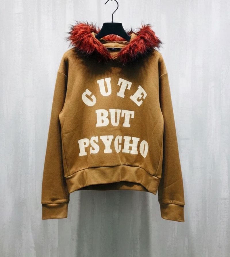 brown hoodie