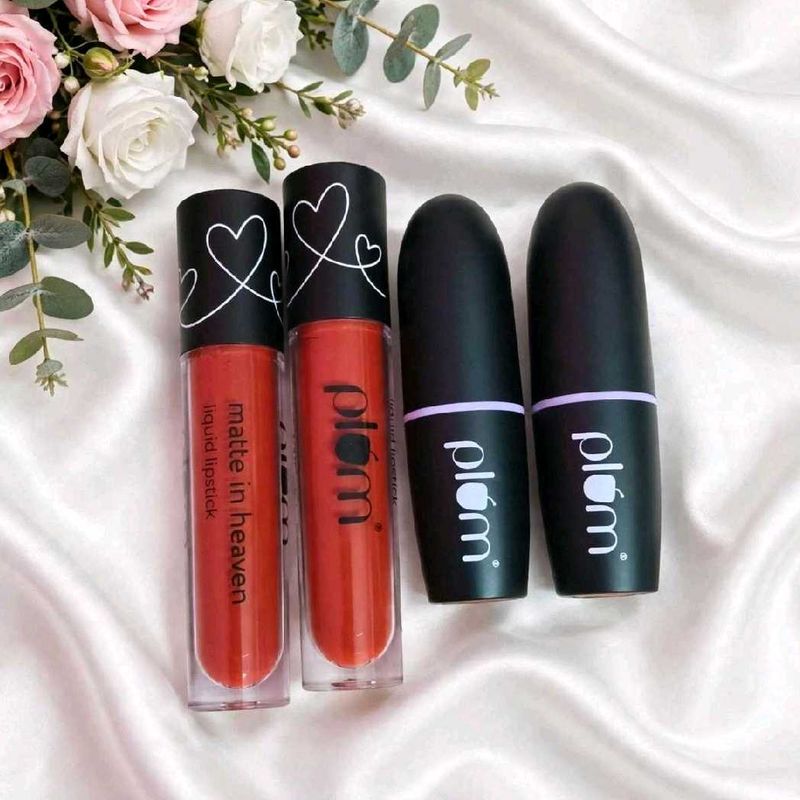 plum set of 4 matte lipstick