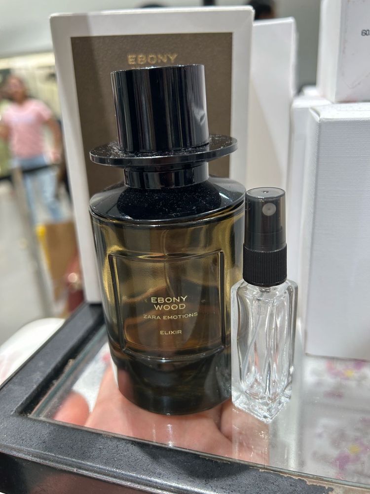 Zara Ebony Wood Elixir Perfume 8ml