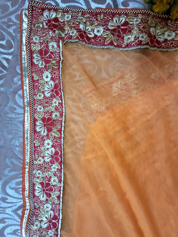 Beautiful Color Mix Of Orange And Peach