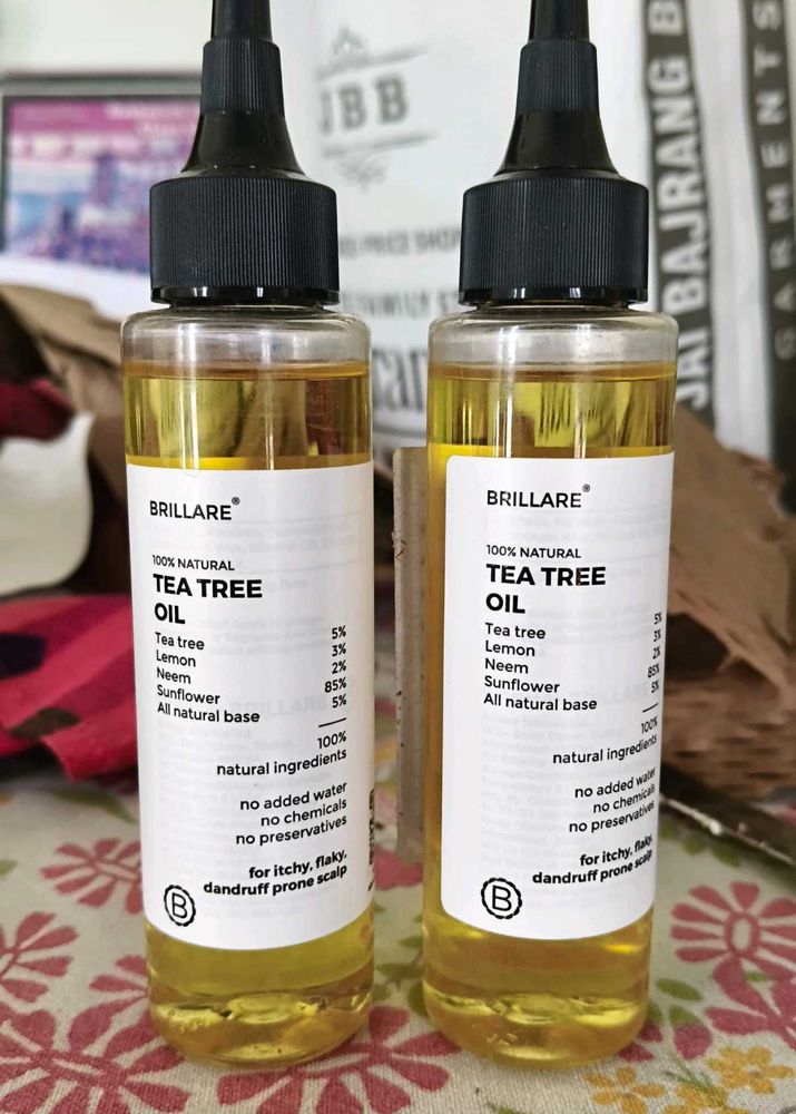 Brillare Tea Tree Oil - Natural Hair Care