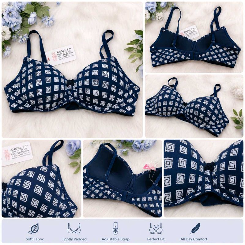 women printed bra for inner wear