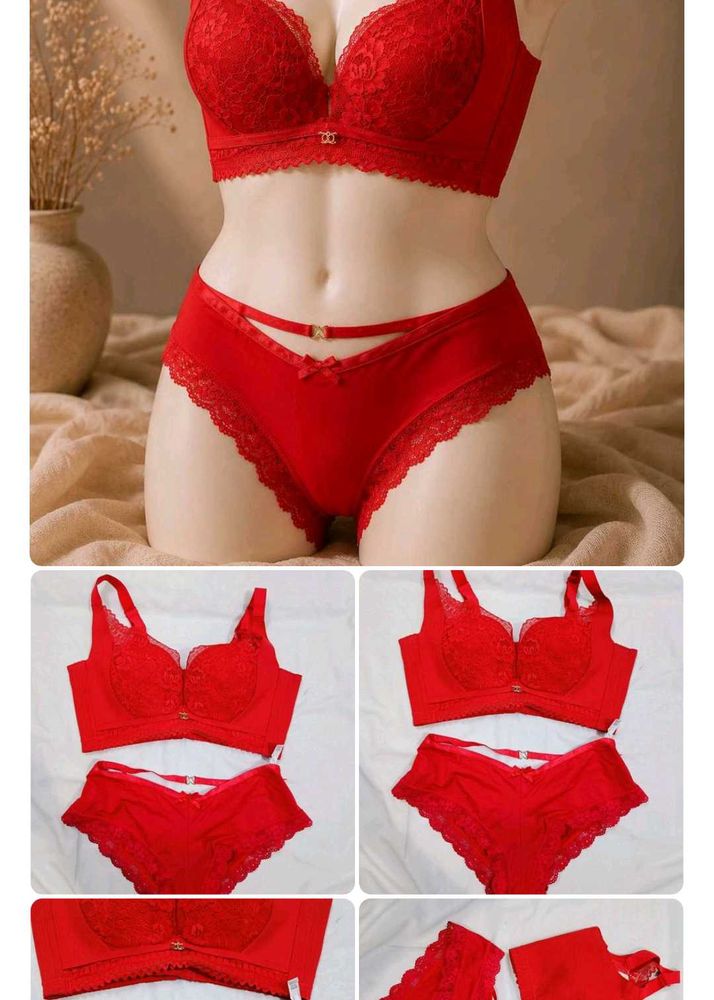 combo 6 bra panty set one saree