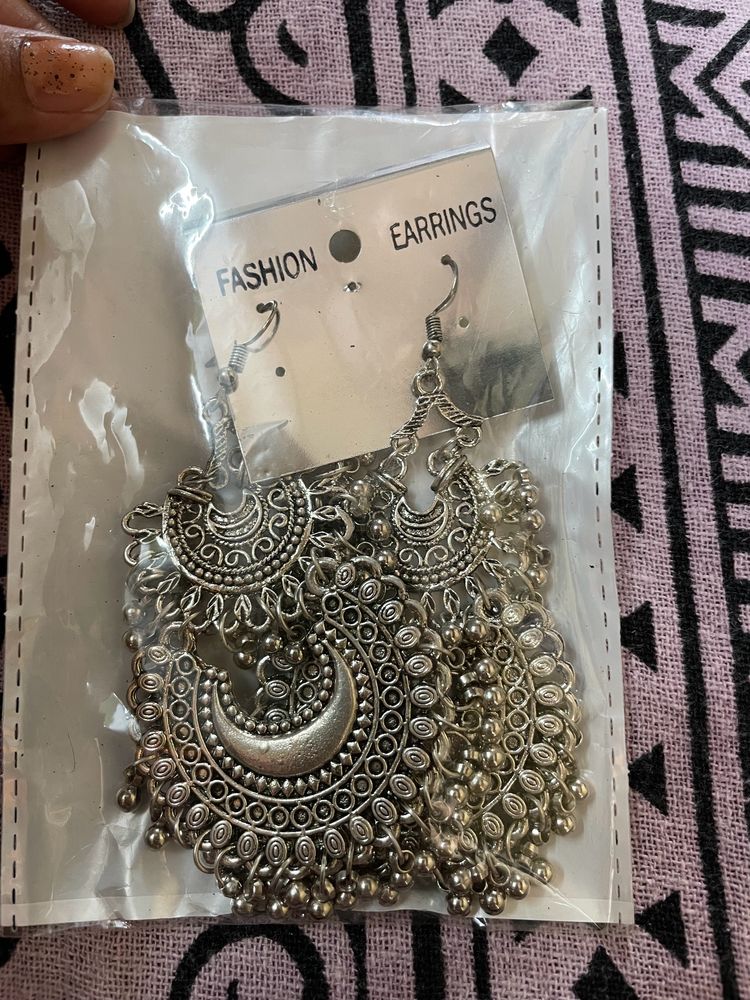 Clearance Sale Oxidised Jhumki