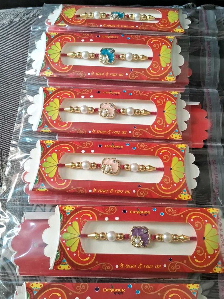 Designer Rakhi Set Of 12 pc