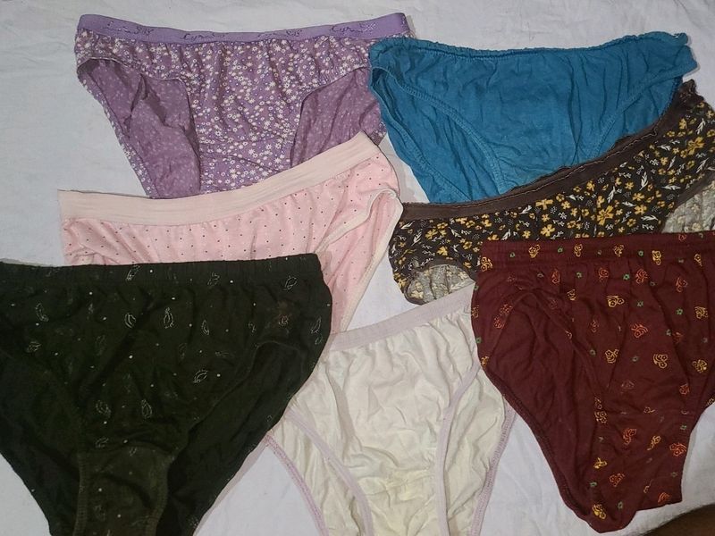 7 Panty In Combo For Girl's Regular Roughly Used