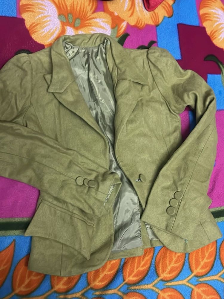 olive Green blazer