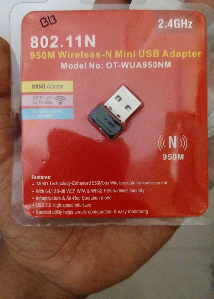 950M Wireless-N Mini USB Adapter
