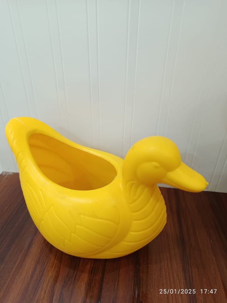 Duck-Shaped Flower Pot