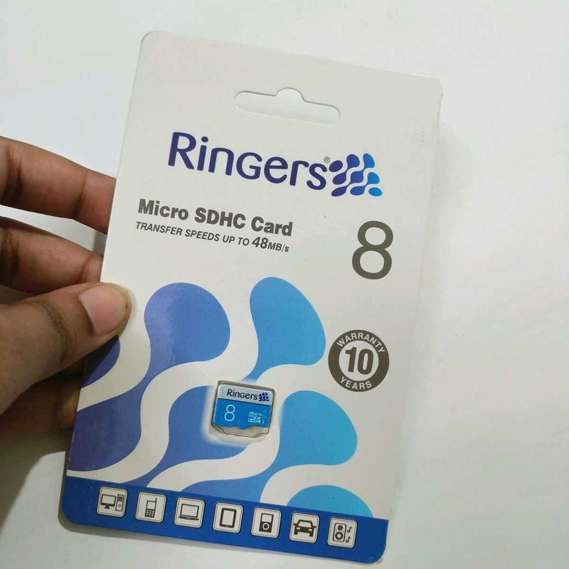 ringers sd 8gb card