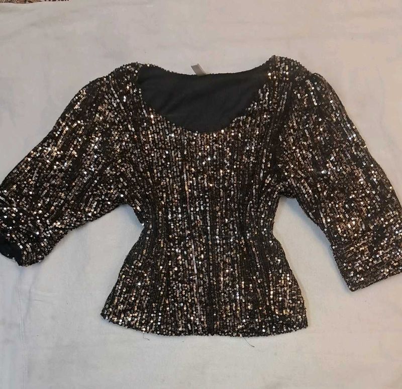 Sparkly Sequin Blouse