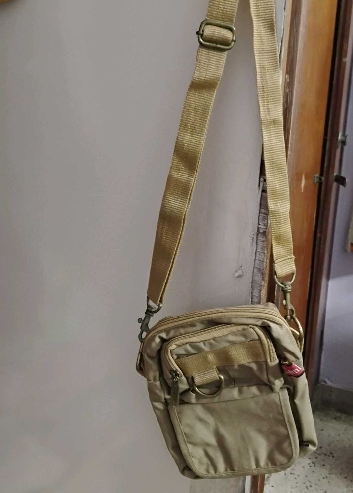 Khaki Crossbody Bag