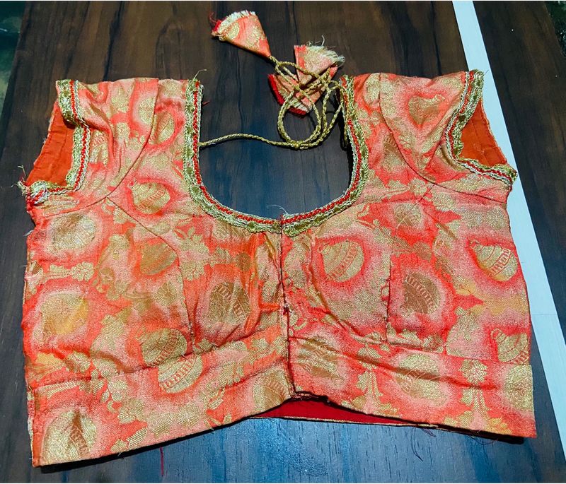 Banarasi Red Colour Blouse