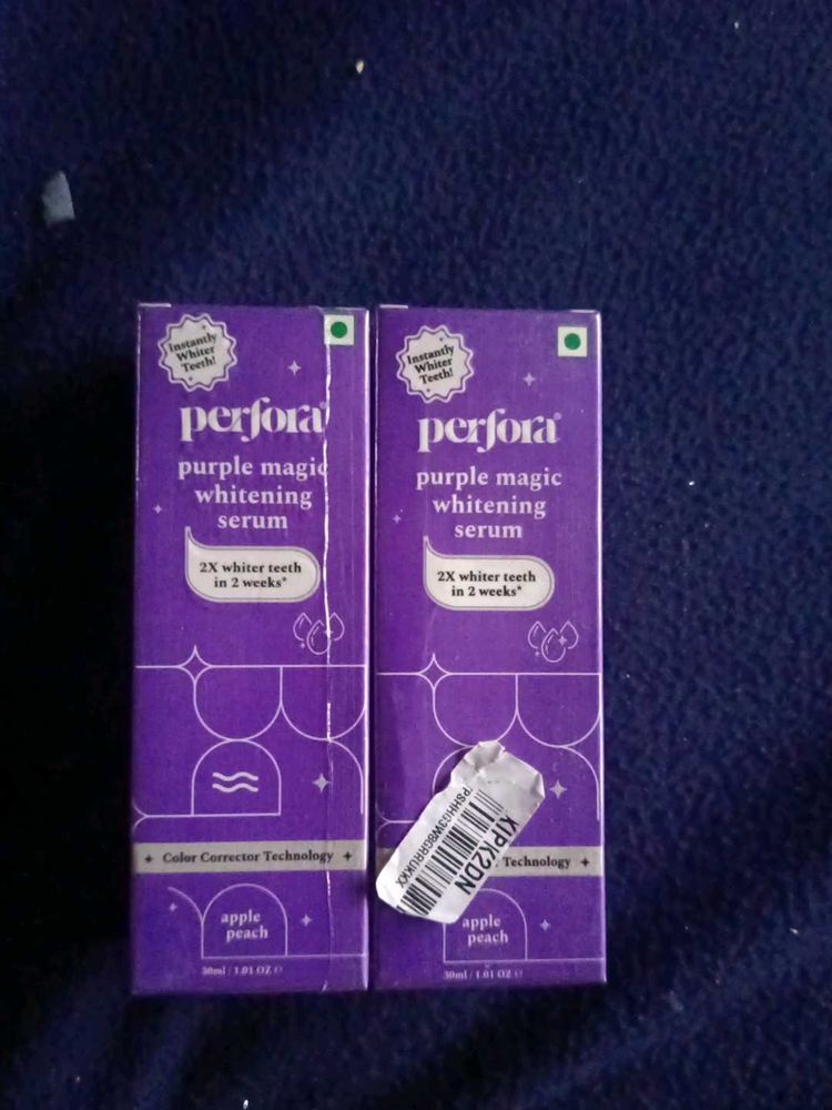 Perfora Purple Magic Whitening Serum pack of 2