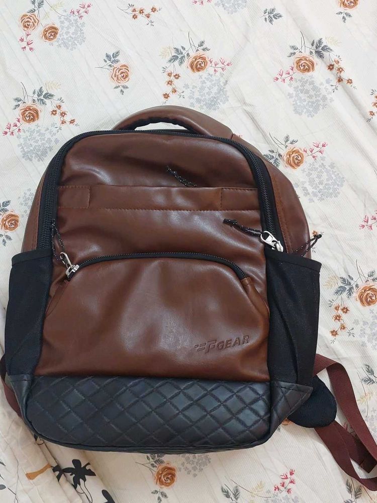 Stylish Brown F Gear Backpack
