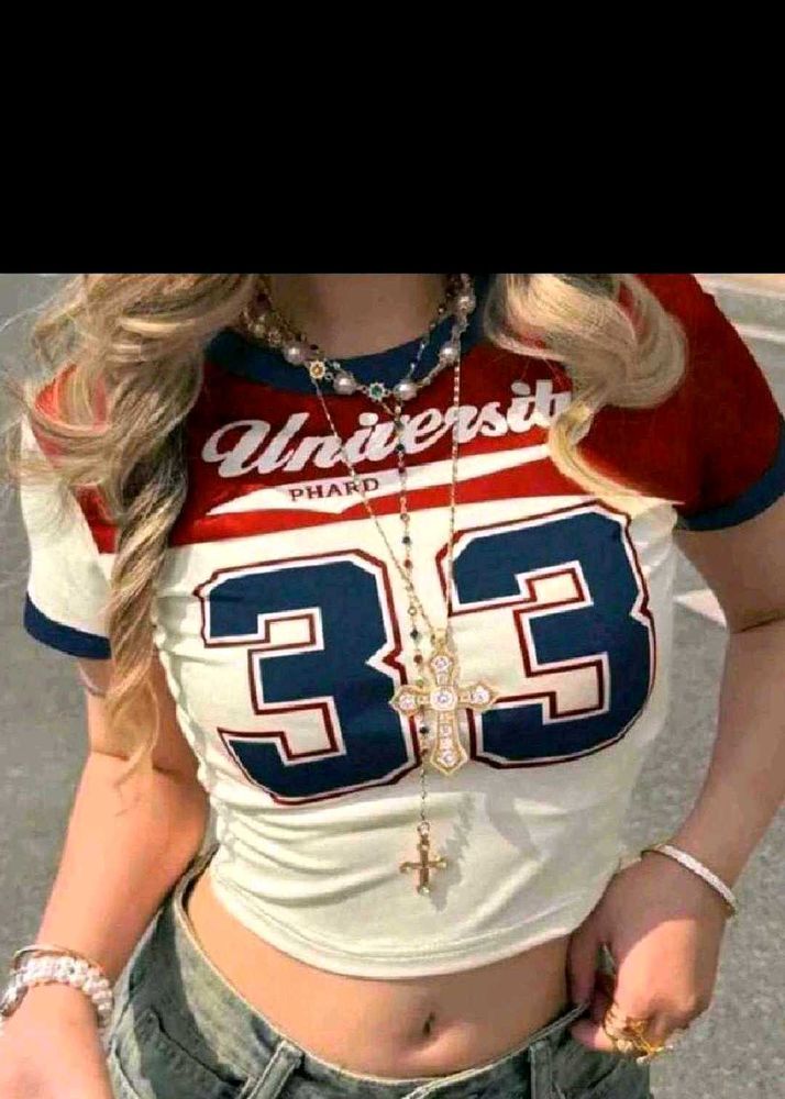 University 33 Cropped Top