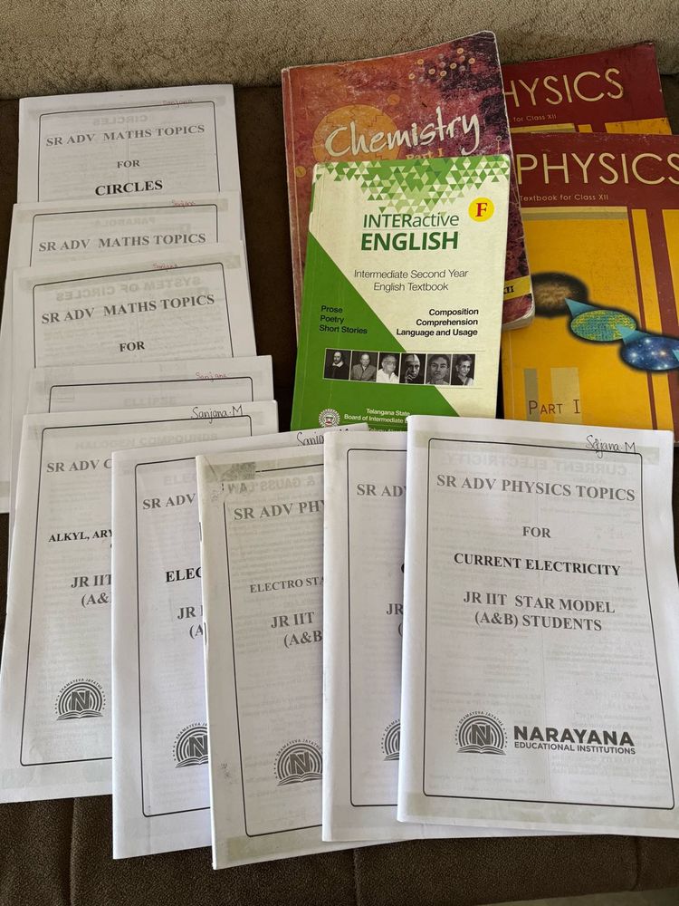 Narayana Educational Institutions Study Material