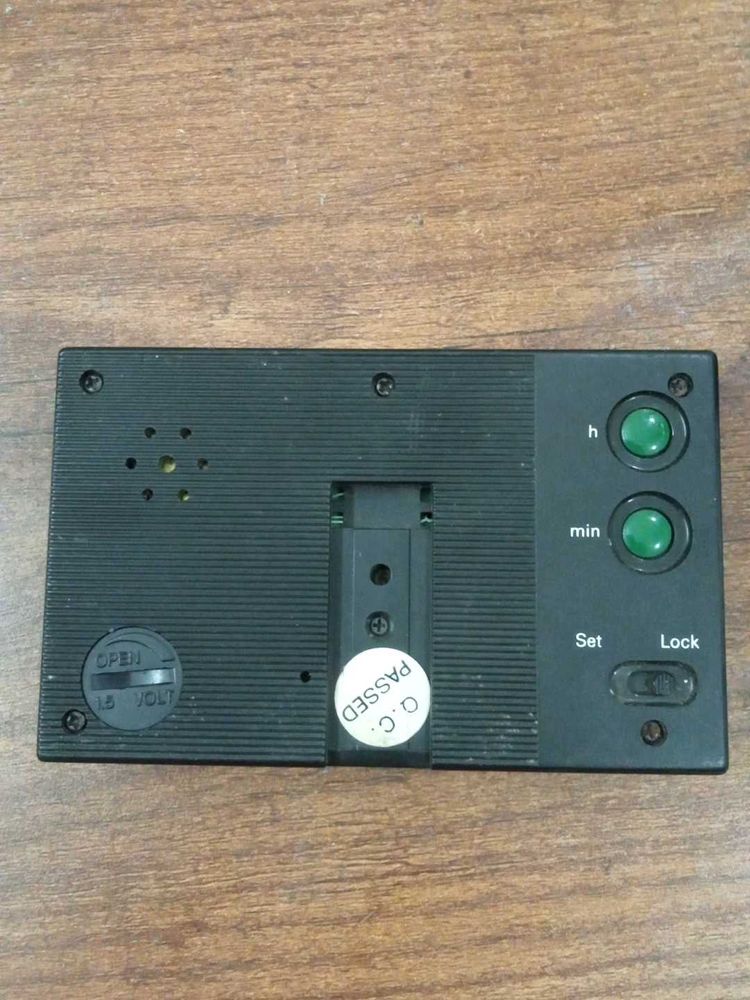 Vintage rowenta Digital Travel Alarm Clock