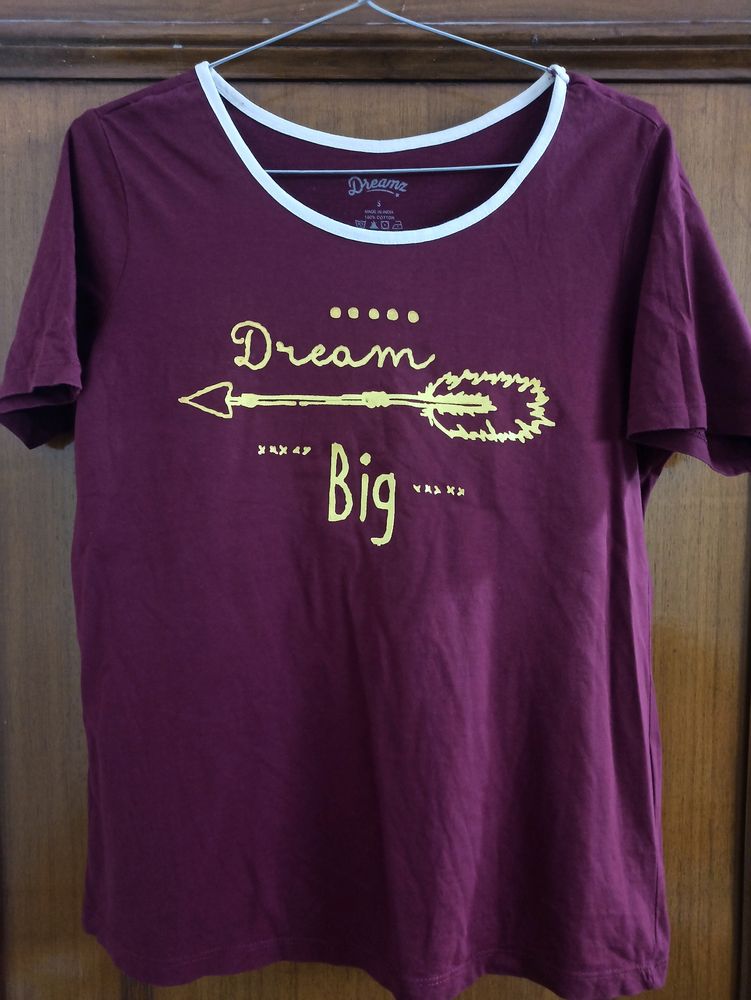 Casual Maroon Tshirt