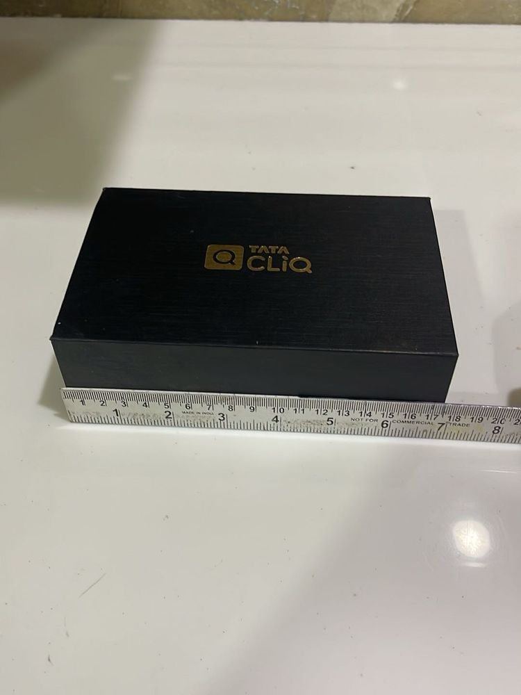 Tata Cliq Branded  Accessory Box with magmat lock