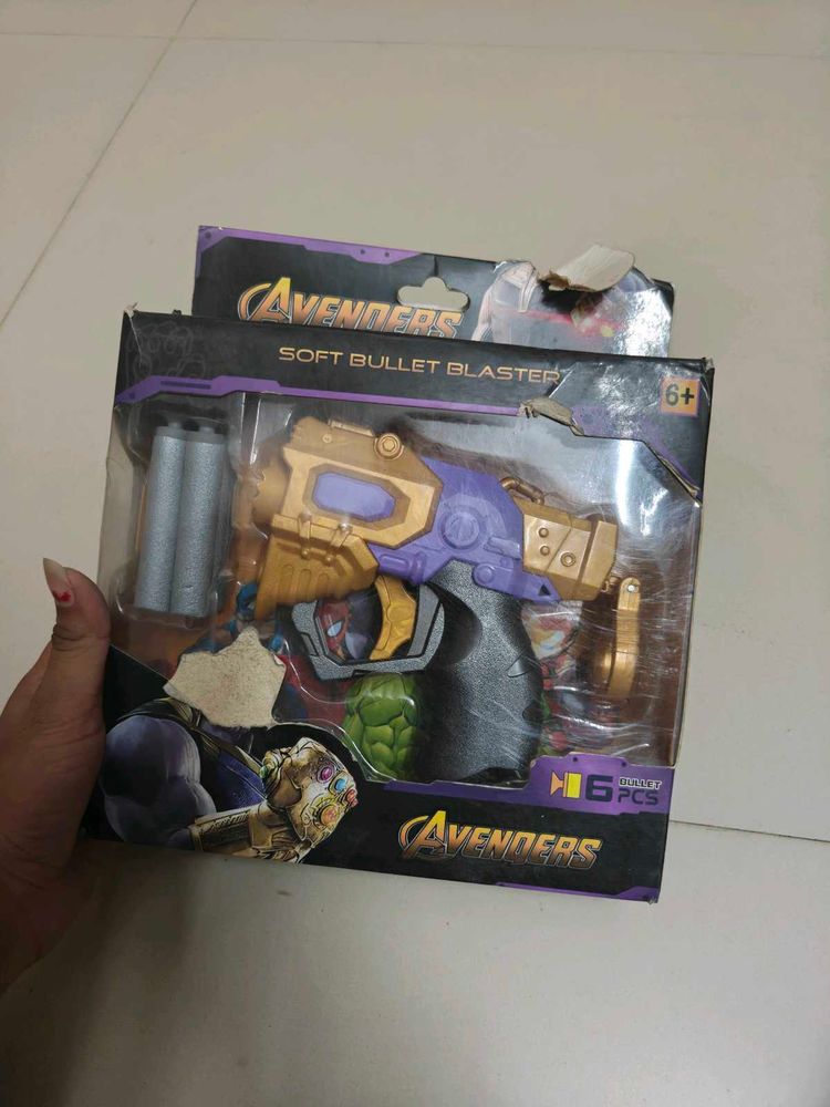 Avengers Soft Bullet Blaster Toy Gun