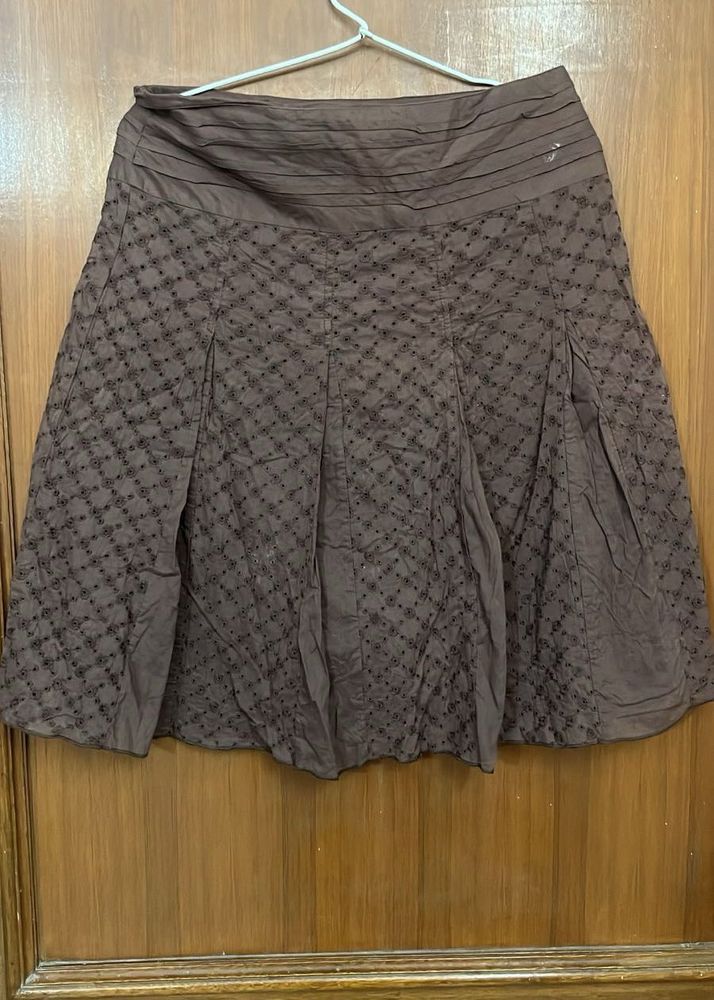 United Colors of Benetton Brown Skirt
