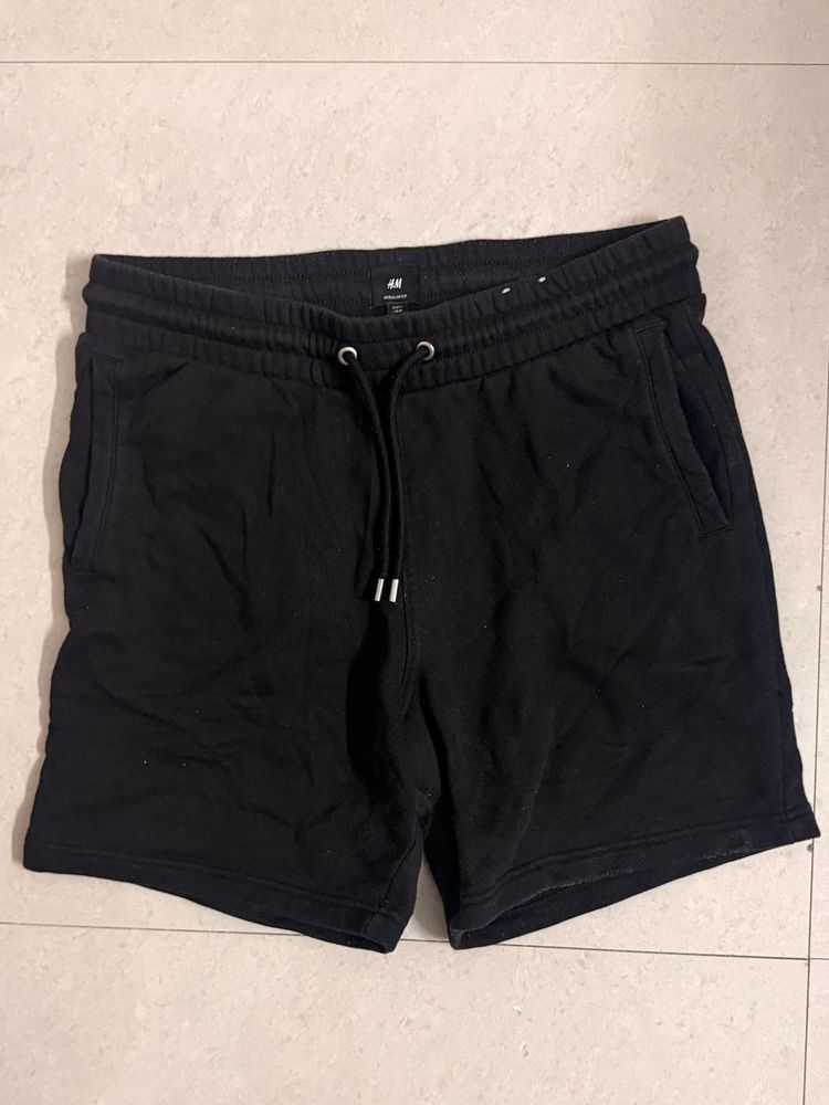 Black H&amp;M Sweat Shorts