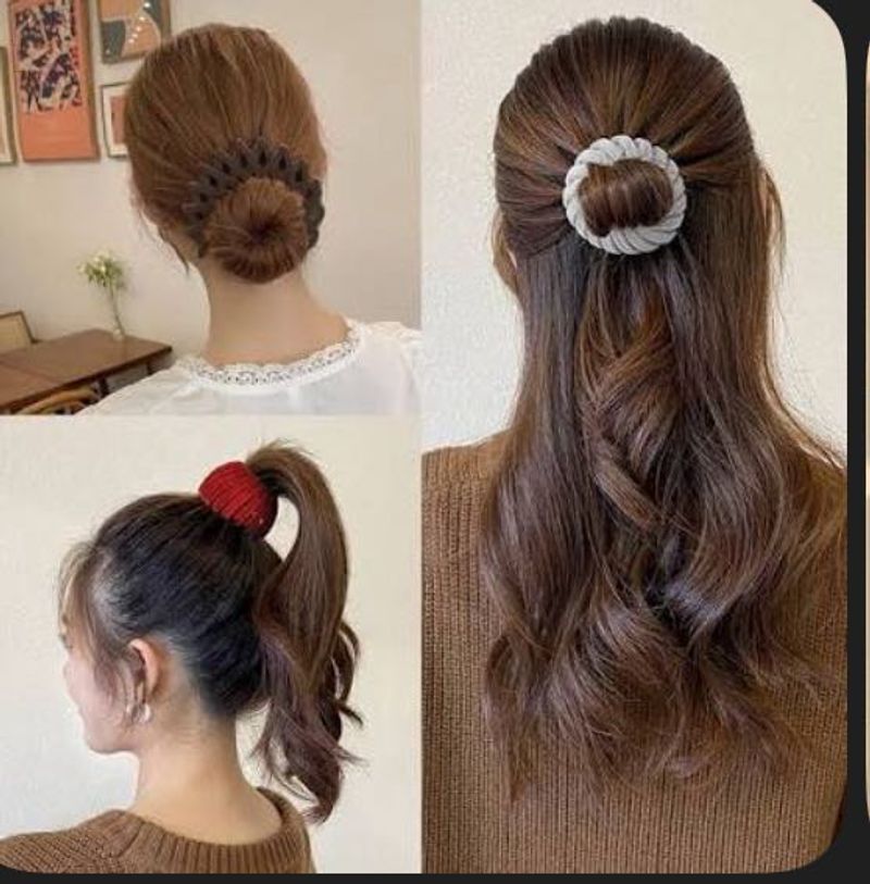 Stylish Black Bird's Nest Hair Clip