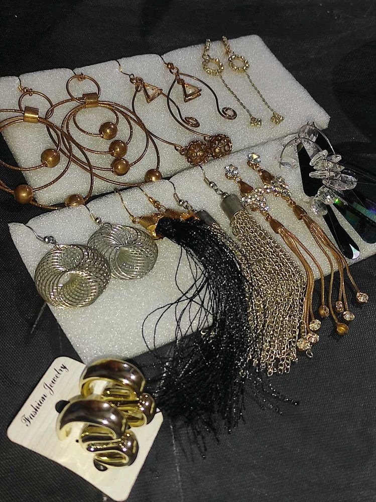 3 Pair Of Earrings Set