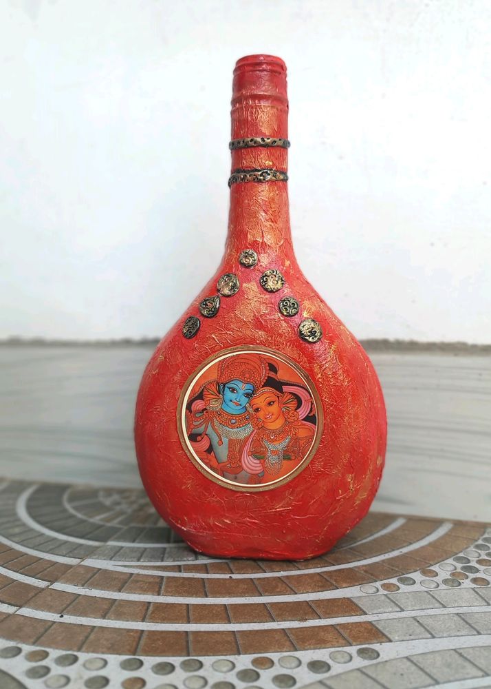Elegant Bottle Art