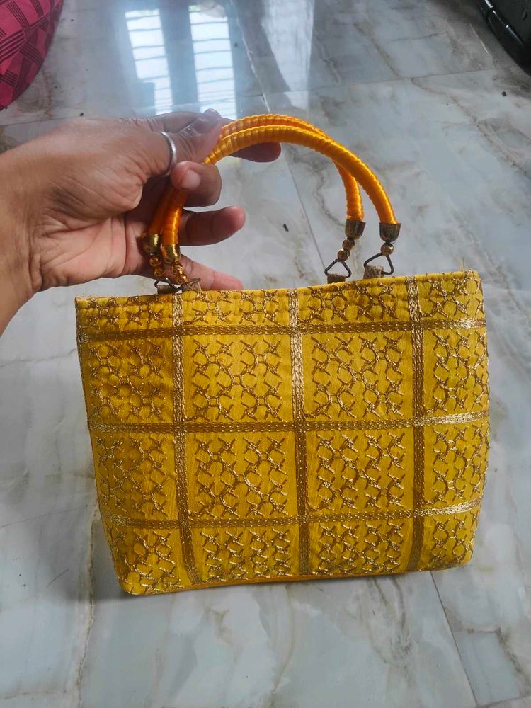 Yellow Handbag