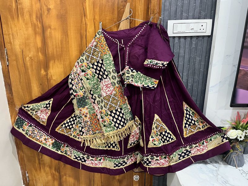 Stunning Purple Lehenga Choli Set