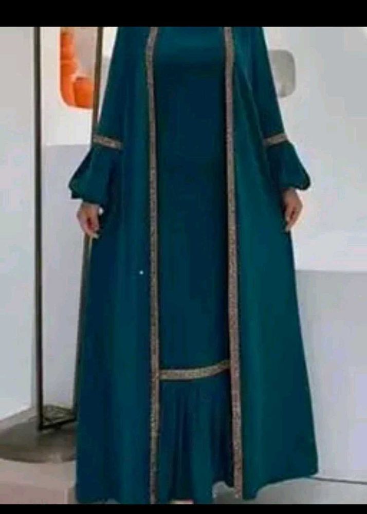 NEW DUBAI FANCY STYLE BURQAABAYAQAFTAN FOR WOMENS