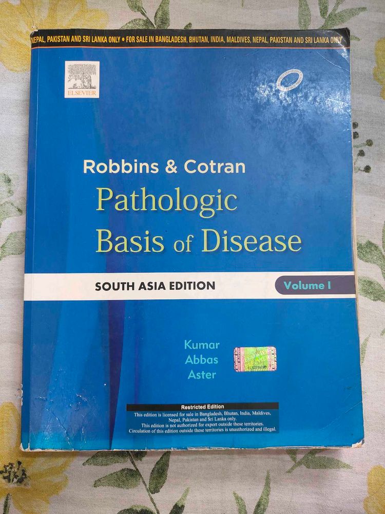 Robbins &amp; Cotran Pathologic Basis of Disease Vol 1