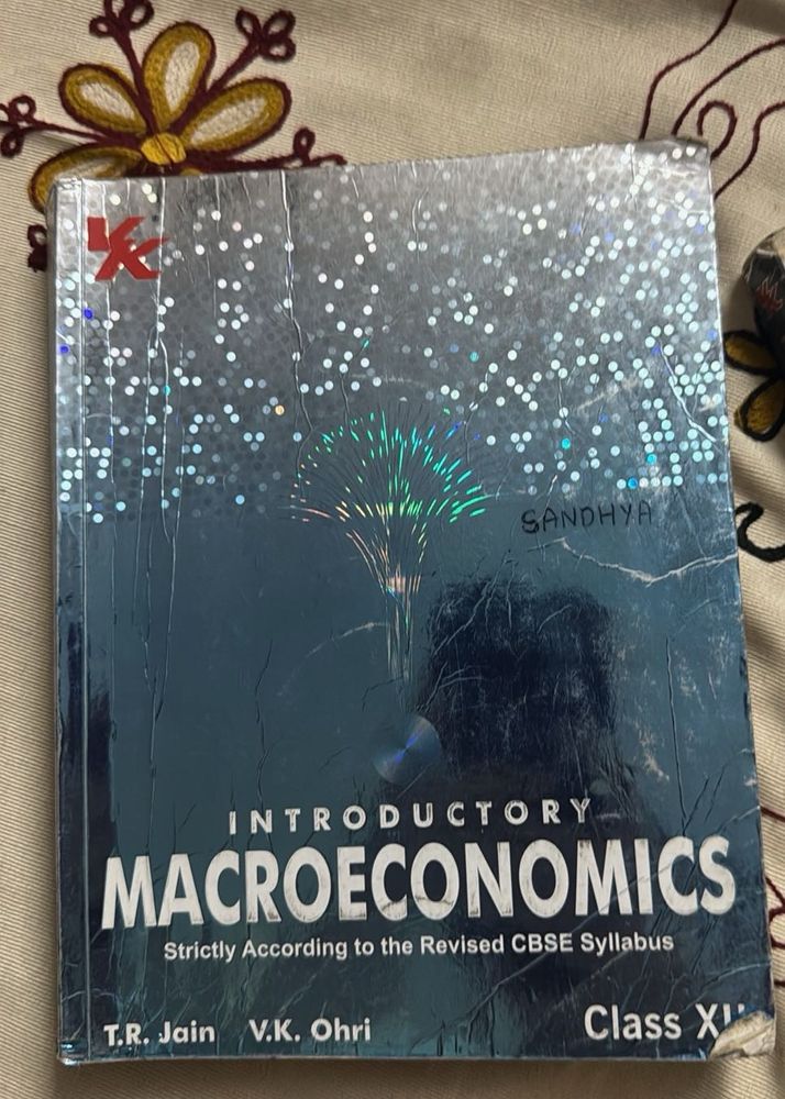 Class 12 economic book cbse