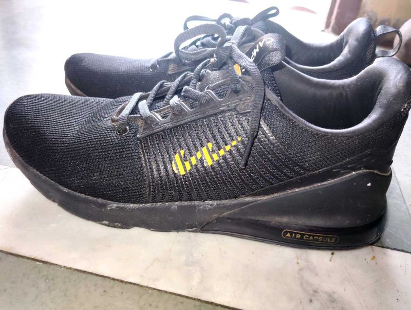 Men's Black Sport Shoes