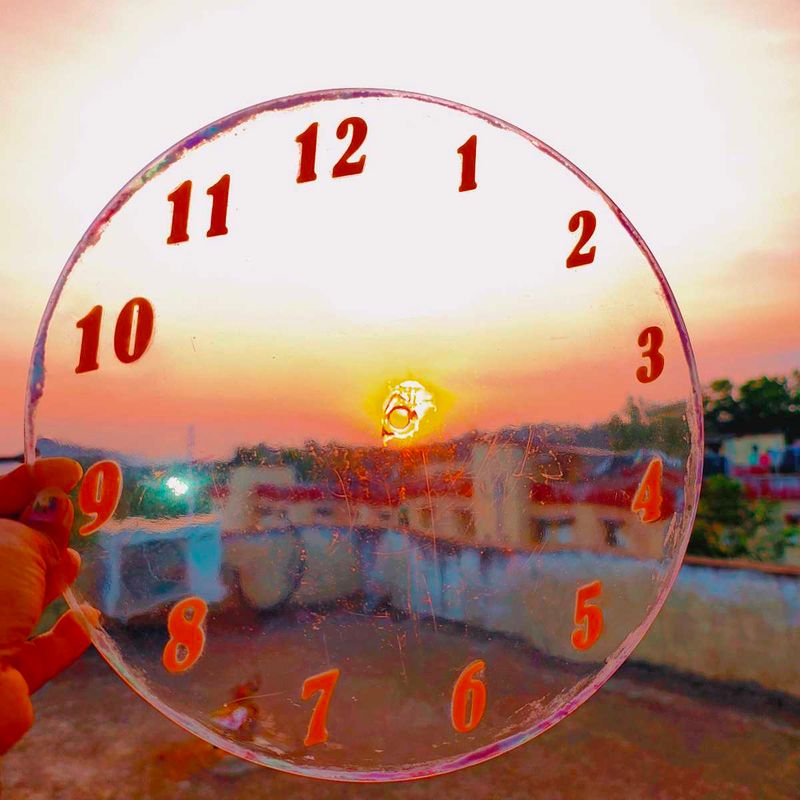 Epoxy Resin Clock