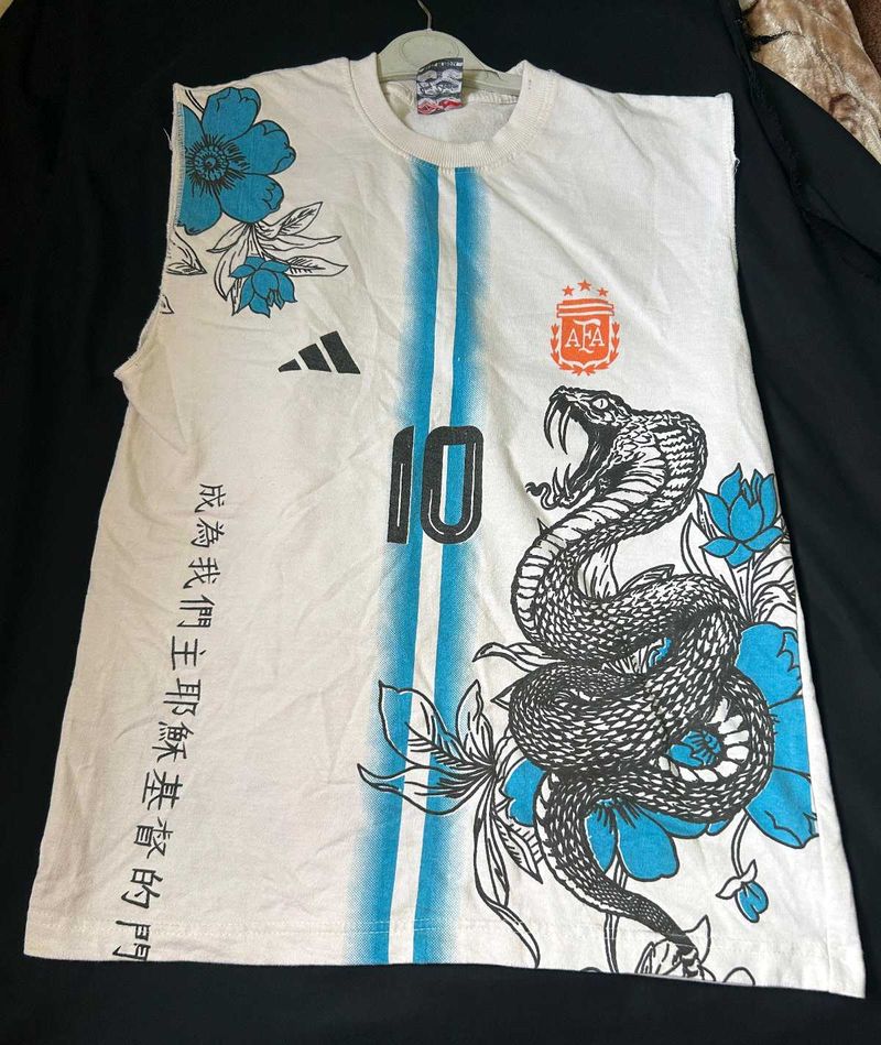 M size men's t shirt Argentina No.10 Graphic Print