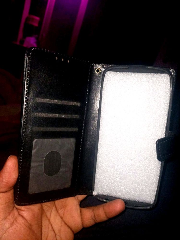 Realme 7 Flip Cover In Lether.