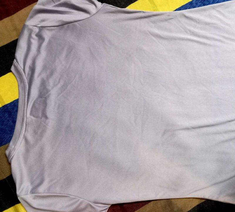 Violet silky T-Shirt